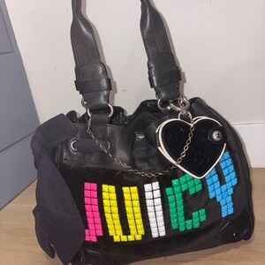 Juicy Couture Black vintage studded daydreamer
